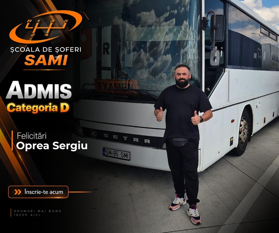 Elev admis, Școala de Șoferi SAMI