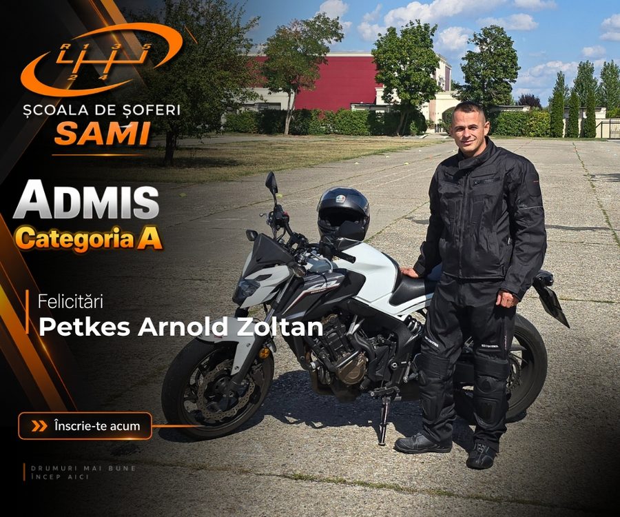 Elev admis, Școala de Șoferi SAMI