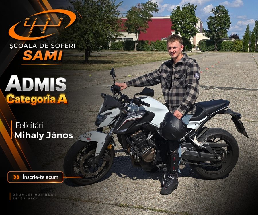 Elev admis, Școala de Șoferi SAMI