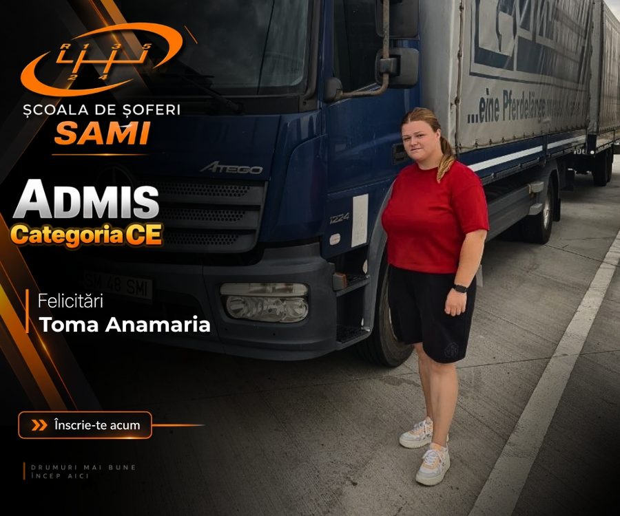 Elev admis, Școala de Șoferi SAMI