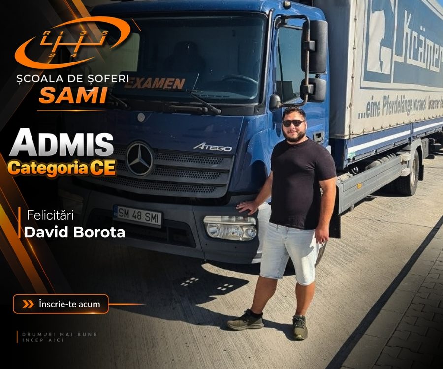 Elev admis, Școala de Șoferi SAMI